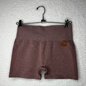 PINK VS Shortie Shorts Sz S Activewear Lounge Gym Workout Summer Lightweight NWT